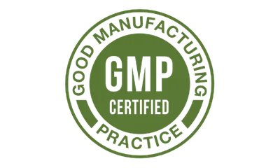 Lymph Tonic GMP manufacturing badge
